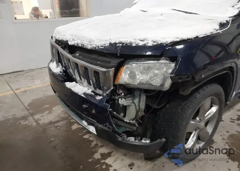 2012 Jeep Grand Cherokee Overland из США, поврежденный, VIN 1C4RJFCT5CC346111